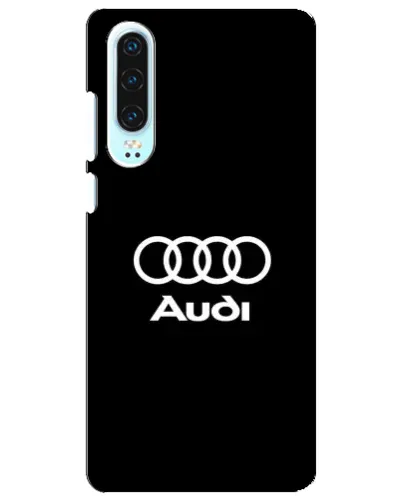 Чехол для Huawei P30 с картинкой «Классическое лого Audi»