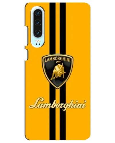 Чохол для Huawei P30 з картинкою «Lamborghini Stripe жовтий» Чохол для Huawei P30 з картинкою «Lamborghini Stripe жовтий»