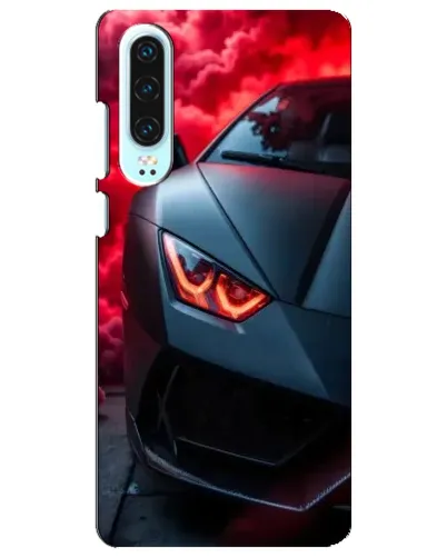 Чохол для Huawei P30 з картинкою «Lamborghini червоне сяйво» Чохол для Huawei P30 з картинкою «Lamborghini червоне сяйво»
