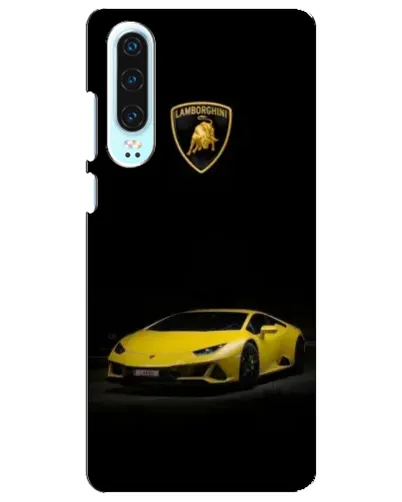Чохол для Huawei P30 з картинкою «Lamborghini жовтий акцент» Чохол для Huawei P30 з картинкою «Lamborghini жовтий акцент»