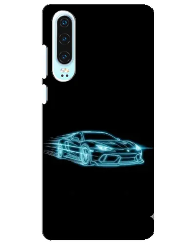 Чохол для Huawei P30 з картинкою «Неоновий контур Lamborghini» Чохол для Huawei P30 з картинкою «Неоновий контур Lamborghini»