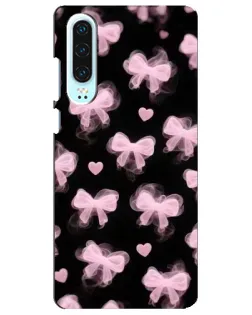 Чехол для Huawei P30 с картинкой «Геометрия банта»
