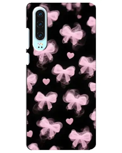 Чехол для Huawei P30 с картинкой «Геометрия банта»