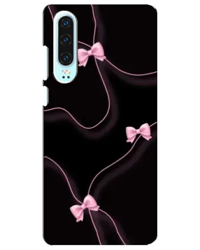 Чехол для Huawei P30 с картинкой «Розовые ленты»