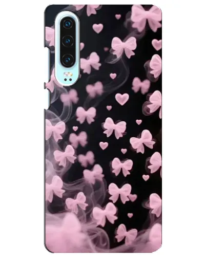 Чехол для Huawei P30 с картинкой «Неоновое кружево»
