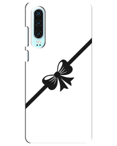 Чехол для Huawei P30 с картинкой «Диагональный бант»