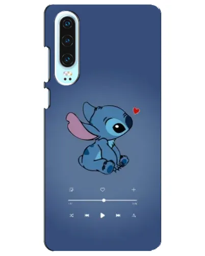 Чехол для Huawei P30 с картинкой «Музыкальный Stitch»
