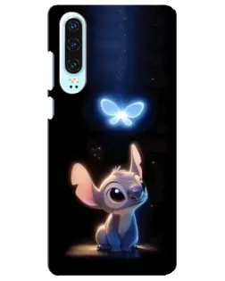 Чехол для Huawei P30 с картинкой «Сияющий Стич»
