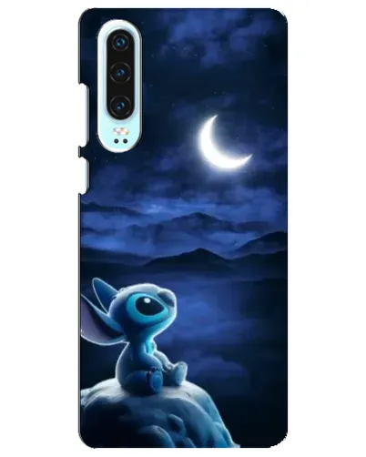 Чехол для Huawei P30 с картинкой «Лунная ночь Стича»