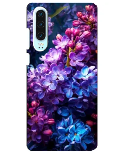 Чехол для Huawei P30 с картинкой «Сиреневый цвет»
