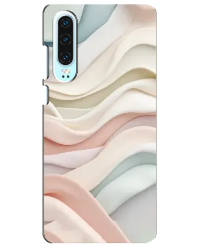 Чехол для Huawei P30 с картинкой «Пастельные нежные волны» Чехол для Huawei P30 с картинкой «Пастельные нежные волны»