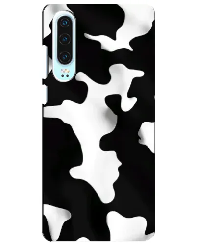 Чехол для Huawei P30 с картинкой «Черно-белое пятно» Чехол для Huawei P30 с картинкой «Черно-белое пятно»