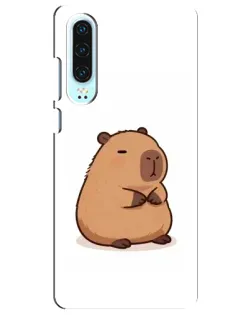 Чехол для Huawei P30 с картинкой «Толстенькая капибара»