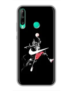 Чехол для Huawei P40 Lite e с картинкой «Jordan Jumpman»