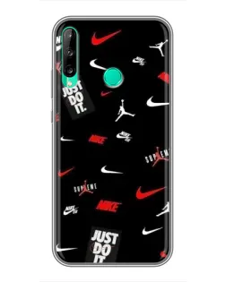 Чехол для Huawei P40 Lite e с картинкой «Nike Mix Pattern»