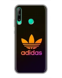 Чехол для Huawei P40 Lite e с картинкой «Градиент Adidas»