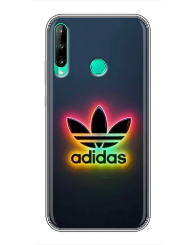 Чехол для Huawei P40 Lite e с картинкой «Неоновый Adidas» Чехол для Huawei P40 Lite e с картинкой «Неоновый Adidas»
