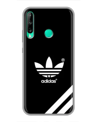 Чехол для Huawei P40 Lite e с картинкой «Adidas с диагональными полосами» Чехол для Huawei P40 Lite e с картинкой «Adidas с диагональными полосами»
