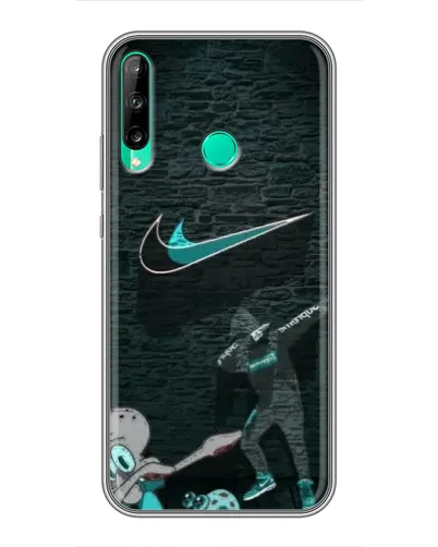 Чехол для Huawei P40 Lite e с картинкой «Спортивный арт Nike» Чехол для Huawei P40 Lite e с картинкой «Спортивный арт Nike»