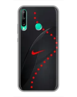 Чехол для Huawei P40 Lite e с картинкой «Абстрактный дизайн Nike»