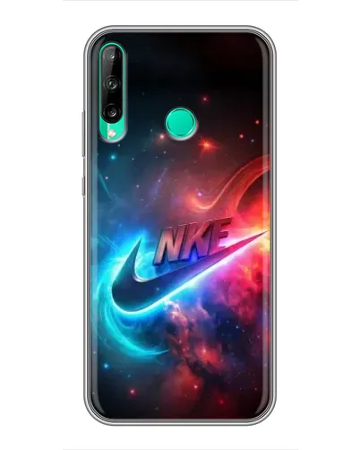 Чехол для Huawei P40 Lite e с картинкой «Огненный логотип Nike» Чехол для Huawei P40 Lite e с картинкой «Огненный логотип Nike»