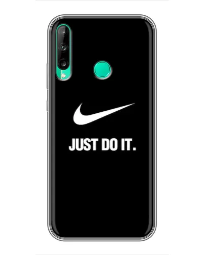 Чехол для Huawei P40 Lite e с картинкой «Классический принт Nike» Чехол для Huawei P40 Lite e с картинкой «Классический принт Nike»