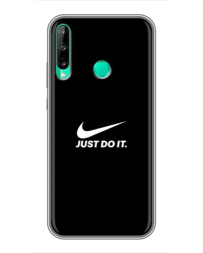 Чехол для Huawei P40 Lite e с картинкой «Минимализм от Nike» Чехол для Huawei P40 Lite e с картинкой «Минимализм от Nike»