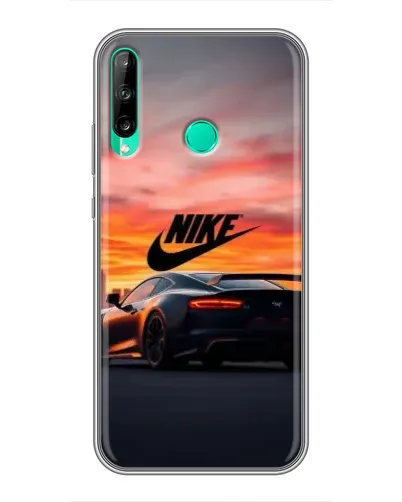 Чехол для Huawei P40 Lite e с картинкой «Nike и суперкар» Чехол для Huawei P40 Lite e с картинкой «Nike и суперкар»