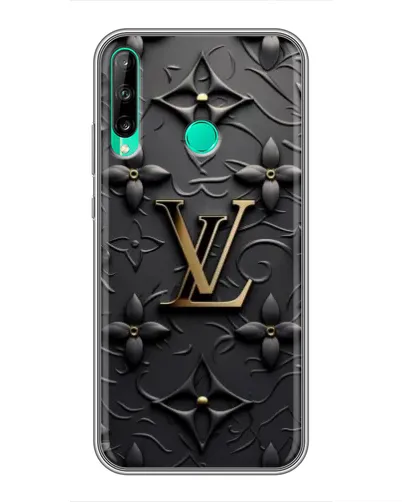 Чехол для Huawei P40 Lite e с картинкой «Кожаная текстура LV» Чехол для Huawei P40 Lite e с картинкой «Кожаная текстура LV»