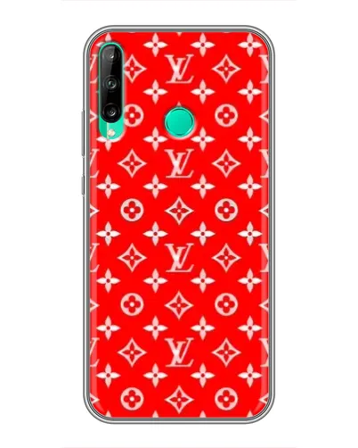 Чехол для Huawei P40 Lite e с картинкой «Яркий паттерн LV» Чехол для Huawei P40 Lite e с картинкой «Яркий паттерн LV»