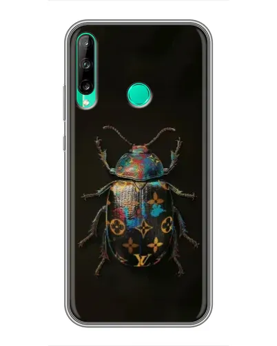 Чехол для Huawei P40 Lite e с картинкой «LV — мраморный принт» Чехол для Huawei P40 Lite e с картинкой «LV — мраморный принт»