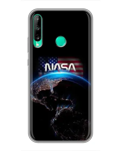 Чохол для Huawei P40 Lite e з картинкою «Земля з космосу NASA»