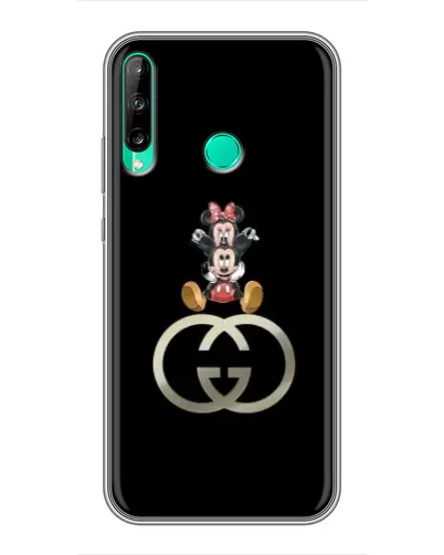 Чохол для Huawei P40 Lite e з картинкою «Мінні Маус на лого»