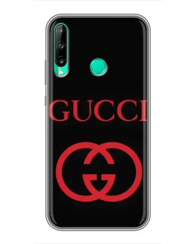 Чохол для Huawei P40 Lite e з картинкою «Gucci — червоний логотип»