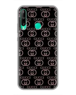 Чохол для Huawei P40 Lite e з картинкою «Класична монограма Gucci»