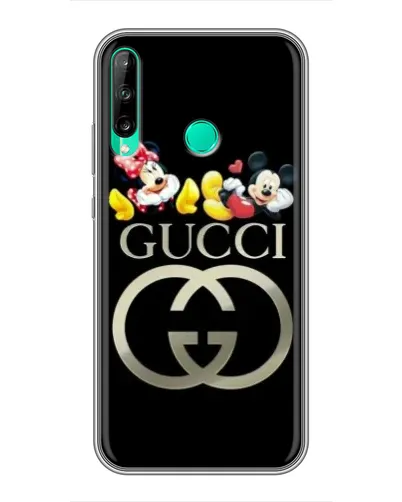 Чохол для Huawei P40 Lite e з картинкою «Gucci — герої Disney»