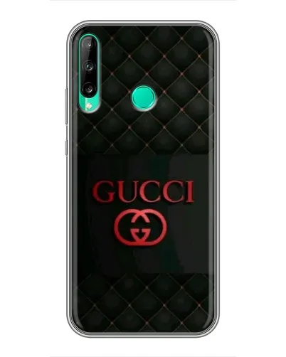 Чохол для Huawei P40 Lite e з картинкою «Gucci — стьобаний чорний»