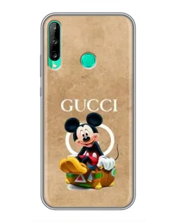 Чохол для Huawei P40 Lite e з картинкою «Міккі Маус Gucci — крафт»