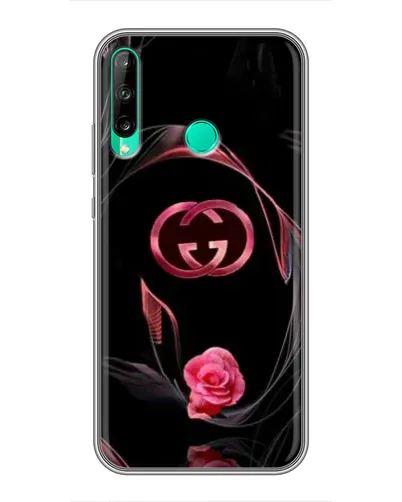 Чохол для Huawei P40 Lite e з картинкою «Gucci — неонова троянда»