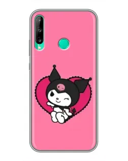 Чохол для Huawei P40 Lite e з картинкою «Kuromi — любов у серці» Чохол для Huawei P40 Lite e з картинкою «Kuromi — любов у серці»
