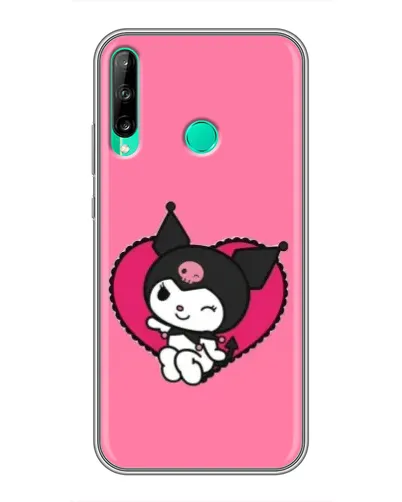 Чохол для Huawei P40 Lite e з картинкою «Kuromi — любов у серці» Чохол для Huawei P40 Lite e з картинкою «Kuromi — любов у серці»