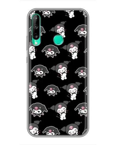 Чохол для Huawei P40 Lite e з картинкою «Чорний паттерн Kuromi» Чохол для Huawei P40 Lite e з картинкою «Чорний паттерн Kuromi»