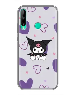 Чохол для Huawei P40 Lite e з картинкою «Kuromi та лавандові серця» Чохол для Huawei P40 Lite e з картинкою «Kuromi та лавандові серця»