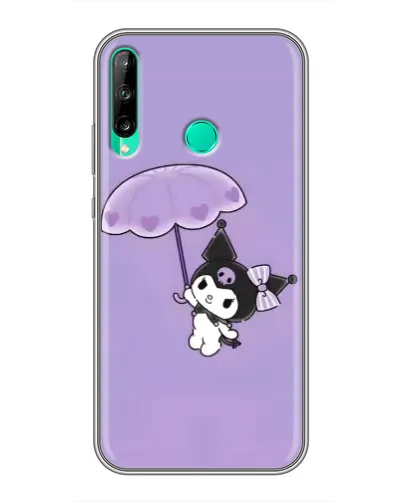 Чохол для Huawei P40 Lite e з картинкою «Kuromi з парасолькою» Чохол для Huawei P40 Lite e з картинкою «Kuromi з парасолькою»