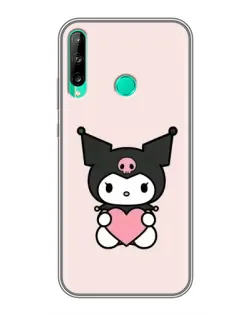 Чохол для Huawei P40 Lite e з картинкою «Kuromi та серце» Чохол для Huawei P40 Lite e з картинкою «Kuromi та серце»