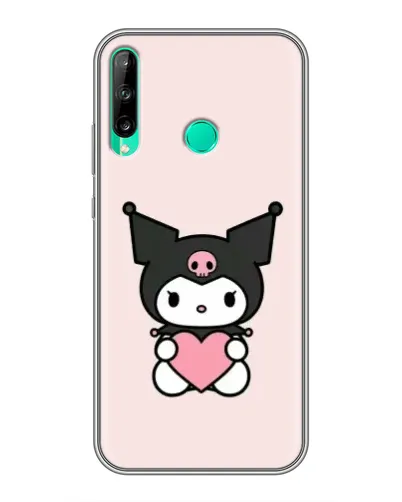 Чохол для Huawei P40 Lite e з картинкою «Kuromi та серце» Чохол для Huawei P40 Lite e з картинкою «Kuromi та серце»