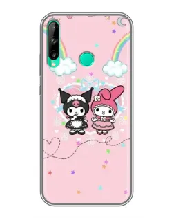 Чохол для Huawei P40 Lite e з картинкою «My Melody та Kuromi» Чохол для Huawei P40 Lite e з картинкою «My Melody та Kuromi»