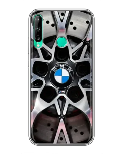 Чохол для Huawei P40 Lite e з картинкою «BMW — деталь диска» Чохол для Huawei P40 Lite e з картинкою «BMW — деталь диска»