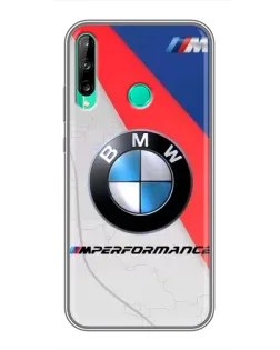 Чохол для Huawei P40 Lite e з картинкою «BMW Performance стиль» Чохол для Huawei P40 Lite e з картинкою «BMW Performance стиль»