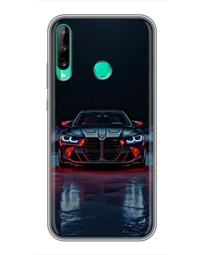 Чохол для Huawei P40 Lite e з картинкою «BMW на мокрій дорозі» Чохол для Huawei P40 Lite e з картинкою «BMW на мокрій дорозі»